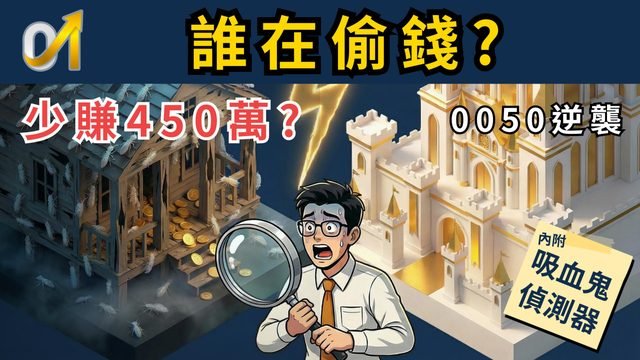 你的獲利被搬空了？揭開 ETF 沒告訴你的「隱形帳單」！30 年少賺 450 萬